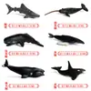 Modelos Realistas de Animales Marinos Transfronterizos: Tiburón Azul, Megalodón, Tiburón Ballena Gris, Tiburón Blanco, Tiburones Martillo Juguetes