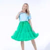 Soporte de Falda Larga de Malla Hexagonal, Falda TUTÚ, Crinolina de Nube Lolita, Falda de Aro Diaria sin Ballenas, Vestido Esponjoso para Adultos, Ropa para Fiestas y Bailes