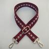 Nueva Correa de Hombro Color Caramelo Correa para Bolso Estilo Étnico Ajustable Hombro Cruzado Bolso de Mujer Correa Larga Correa de Hombro de Tela de Algodón