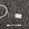 Etiqueta de Precio con Cordón Elástico en Blanco Material de Etiqueta Tarjeta Colgante Joyería Cordón para Joyería Etiqueta de Precio para Joyería