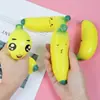 Brinquedo squishy de emoji banana mais vendido internacionalmente, brinquedo realista de farinha e areia para alívio do estresse e desabafo, presente de pegadinha para adultos
