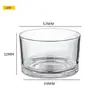 Portavelas Transparente, Portavelas Doméstico Engrosado, Recipiente de Vidrio, Botella de Aromaterapia al por Mayor, Vaso de Vidrio, Vaso Vacío, Adorno de Fragancia