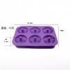 Molde para 6 donas de la fábrica Zhenghui, herramientas para hornear en el horno, herramientas de bricolaje, molde para 6 pasteles de silicona