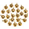 Transfronterizo 8mm redondo 26 letras colgante de letra joyería de acero inoxidable colgante acero de titanio accesorios DIY al por mayor impermeable
