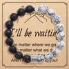 Pulsera Retro de Estilo Zen de Estilo Chino de Venta Caliente Transfronteriza de Amazon, Estilo Étnico de Una Vuelta, Multiestilo, para Hombre y Mujer, con Tarjetas