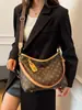 Bolsa Elegante com Estampa Floral para Mulheres 2026 Novo Modelo Bolsa Tote Versátil para o Dia a Dia Bolsa de Ombro Bolsa Transversal