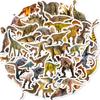 [Ce, Cpc] 50 Piezas de Pegatinas de Dinosaurios Retro Transfronterizas Amazon Temu Pegatinas de Dinosaurios Jurásicos Shein