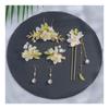 Buyao Hanfu Accesorios para el Cabello Estilo Antiguo Tocado Conjunto de Pasadores con Borlas Un Conjunto Completo Estilo Corte de Hada Accesorios para el Cabello de Disfraz Antiguo Accesorios Dropshipping