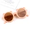 Óculos de Sol Infantis Moda Bebê Fofo Armação Fosca Anti-UV Personalidade Óculos de Urso Óculos de Sol Infantis