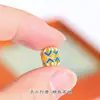 Color Fuerte que Conserva Arena Dorada Accesorios DIY Cornucopia Estrella de Ocho Puntas Palabra de Bendición Calabaza Agujero Pasante Pulsera Collar Cuentas Espaciadoras para Mujeres