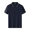 Camisa Polo Logo Personalizado Publicidad Camiseta de Manga Corta con Texto Impreso, Uniforme de Clase, Camisa Cultural para Fiesta de Eventos, Bordado de Ropa de Trabajo Corporativa