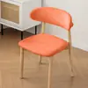 Nueva Funda para Silla Curva en Forma de C con Funda para Silla de Cuerno Dividida Engrosada y Funda para Cojín de Taburete, Totalmente Cerrada y a Prueba de Gatos
