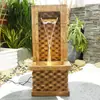 Fuente de resina transfronteriza agua Amazon venta caliente agua casa de huéspedes hotel patio mobiliario fábrica fuente directa
