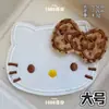 Lindo Felpa Moño Gato Gatito Flequillo Velcro Dulce Niña Frente Lateral Parche para el Cabello Niños