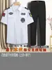 Uniforme de Seguridad de Secado Rápido de Seda de Hielo de Verano de Manga Corta Delgado Transpirable Uniforme de Guardia de Seguridad de Hotel Set