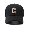 Gorra de Béisbol Casual para Hombre con Parte Superior Dura para Exteriores, Bordado de Letras, Versátil, Parasol, Protección Solar, Gorra de Visera de Pato para Mujer con Ala Grande