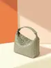 Bolsa Tejida Nueva Primavera/Verano 2026 Bolso de Mano Lujo Ligero Nicho Casual Bolsa para Lonchera Bolso de Hombro Bolso Dumpling Bolso de Axila