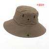 Sombrero de Sol Sombrero de Sol de Secado Rápido Sombrero de Pescador Transfronterizo para Exteriores Marca de Moda Sombrero de Ala Grande Transpirable Protector Solar Pesca En Vivo