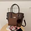 Bolsa Tote Pequena Diversos para Trabalho Feminina 2026 Nova Outono Retro Moda Trabalho Ombro Único Transversal Asa Bolsa