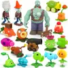 Plantas vs.. Juguetes de Zombies al por Mayor: Bicho Mecánico, Máquina de Futbol, Disparador de Guisantes, Planta Piraña Set Completo Modelos