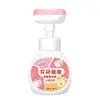 Venta al por mayor del fabricante espuma floral antibacteriana para niños, botella de presión original, espuma de mousse 300 ml, desinfectante de manos comercial