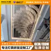 Lustre acrílico com bloco iluminado individualmente para escritórios de vendas, clubes de lazer, saguões de hotéis e iluminação de projetos não padronizados do fabricante da fonte