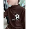 Camiseta Térmica Cepillada para Niños, Cuello Semi-alto, Camiseta Infantil, Nuevo Estilo Otoño/Invierno 2026, Top Versátil para Niños Mayores