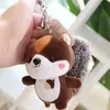 Llavero de Peluche Muñeco Ardilla Cola Grande Llavero Colgante Pequeño Muñeco de Peluche Colgante Regalo Venta al por Mayor
