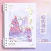La cubierta para cuaderno de hojas sueltas tamaño B5 es cómoda de sostener, adecuada para cuadernos, blocs de notas y agendas, se puede emparejar con hojas de recambio B5, disponible para venta al por mayor transfronteriza