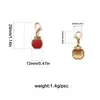 Accesorios Pequeños Transfronterizos Aleación con Goteo de Aceite DIY Pulsera Collar Llavero Accesorios Material de Colgante Broche de Langosta