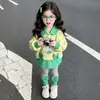 Conjunto de Ropa para Niña Primavera y Otoño 2026 Nueva Moda Ropa de Otoño para Niños Leggings Casuales Elegantes para Bebé Conjunto de Dos Piezas para Otoño
