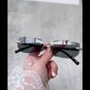 Novos Óculos de Sol Masculinos Estilo Europeu e Americano Transfronteiriços Estilo de Negócios com Bordas Lapidadas em Diamante, Óculos de Sol Sem Aro, Óculos de Sol com Armação Quadrada