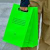 Bolsa Súper Llamativa de Celebridad de Internet Estilo Chino Tienda de Bebidas de Té Panadería Café Té con Leche Bolso de Hombro Bolsa de Papel Empaque Creativo Personalización