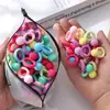 Accesorio para el cabello de bola roja para niña dulce, Lazo para el cabello de pompón rojo chino súper lindo para niños, No daña el cabello