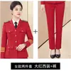 Aviación Ferrocarril Uniforme Banda Tambor Bandera Nacional Clase Uniforme Militar Portaestandarte de Honor Alzamiento de Bandera Atuendo Formal Ropa para Actuación Artística Otoño