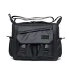 Bolso Cruzado de un Solo Hombro Resistente al Desgaste Bolsa Mensajera de Trabajo para Estudiantes Gran Capacidad Casual para el Trabajo Simple Repelente al Agua Mochila para Hombre