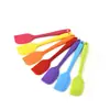 Direto da Fábrica raspador de creme de silicone tamanho pequeno raspador de silicone integrado espátula de manteiga de cozinha ferramenta de raspador para panificação