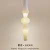 Luminária Pendente AKARI de Papel Washi Plissado Quadrado Isamu Noguchi Estilo Japonês Wabi-Sabi Sala de Jantar Quarto Papel de Algodão Iluminação de Ambiente Minimalista