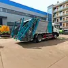 Veículo de coleta e transporte de lixo totalmente automático de 10 metros cúbicos com tanque de esgoto embutido, adequado para ruas urbanas e rurais e áreas residenciais