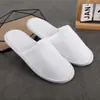 Pantuflas Desechables para Hotel y Casa de Huéspedes, Pantuflas para Huéspedes, Alojamiento de Lujo de Alta Gama, Pantuflas Gruesas Antideslizantes de Coral para Uso Doméstico