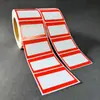Etiqueta Autoadhesiva de Papel Couché para Producto de la Industria de Exportación Personalizada Impresión Especificaciones Completas Diseño Gratuito