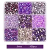 Cuentas de Arroz Facetadas de Cristal Transparente Zirconio para Pulsera Collar Decoración Hecha a Mano 7