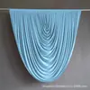 Telón de Boda de Moda con Decoración de Velos de Seda de Leche, Cabeza de Velos Semicircular, Arreglo de Escenario de Boda Estilo Coreano de Hada