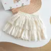 Conjunto de Chaleco sin Mangas para Niña Verano Nuevo Top de Punto para Bebé Falda de Pastel Elegante Conjunto de Dos Piezas de Princesa