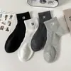 Calcetines para Hombre Calcetines de Barco Negros y Blancos Calcetines Bajos Cortos Absorbentes de Sudor Transpirables Malla de Algodón para Primavera y Verano Calcetines Deportivos Negros y Blancos Grises