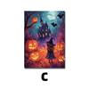 Halloween Transfronteiriço para Pintura Decorativa de Sala de Estar Comércio Exterior Quente Pôster de Varanda Pintura Suspensa Núcleo de Pintura HD para Casa Atacado