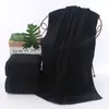 Toalla de Baño Negra Salón Gimnasio Hotel de Aguas Termales Absorbente Suave Algodón Toalla de Baño Se Puede Personalizar con Logo Etiqueta Lavable Toalla