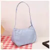 Bolso Pequeño Popular Transfronterizo para Mujer 2025 Nuevo Color Sólido Simple Bolso de Axila Bolso Coreano de Nicho para Mujer Bolso de Hombro Estilo Extranjero