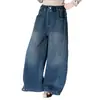 Jeans para Niña Estilo Otoño e Invierno Niñas Grandes Moda Pantalones de Pierna Curva Pantalones Largos Casuales para Niña Estudiantes de Secundaria Pantalones con Felpa Moda