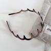 ¡Diadema! Nueva Diadema Simple Estilo Coreano Retro Color Carey, Pinza para el Cabello Antideslizante para Lavarse la Cara, Accesorio para el Cabello para Volumen Craneal Alto